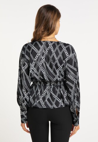 faina Blouse in Zwart