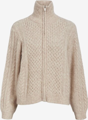 Cardigan OBJECT en beige : devant