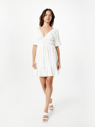 MINKPINK Лятна рокля 'ABELLA' в бяло