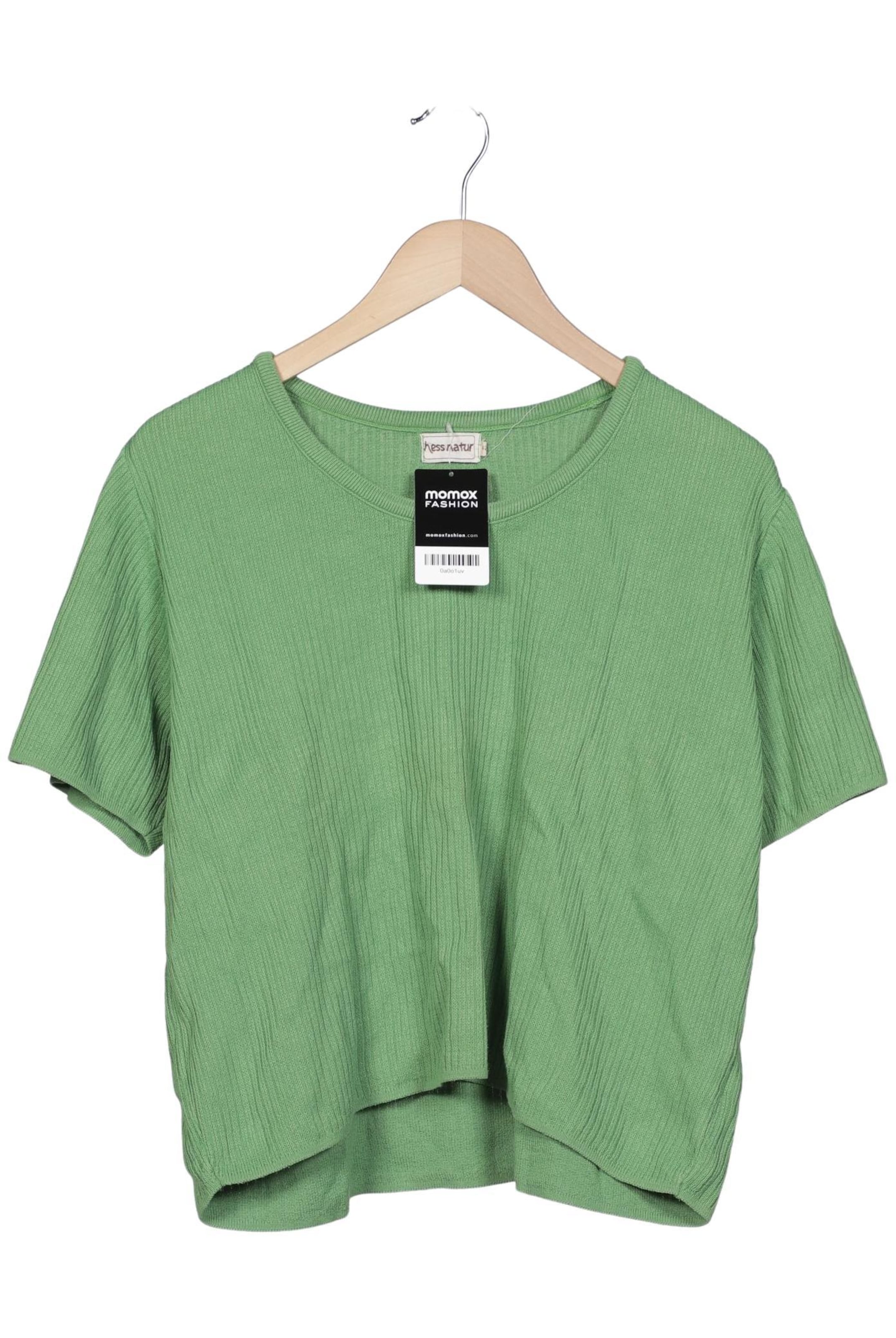 hessnatur Sweater & Cardigan in XL in Green: front