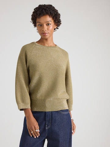 Pullover di monari in verde: frontale