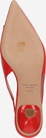 Escarpins à bride arrière 'RENATA' Kate Spade en rouge