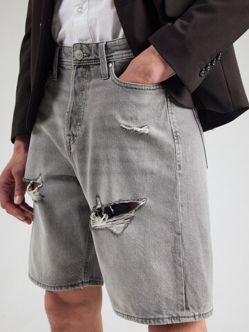 JACK & JONES Широка кройка Дънки 'JJIALEX JJORIGINAL' в сиво