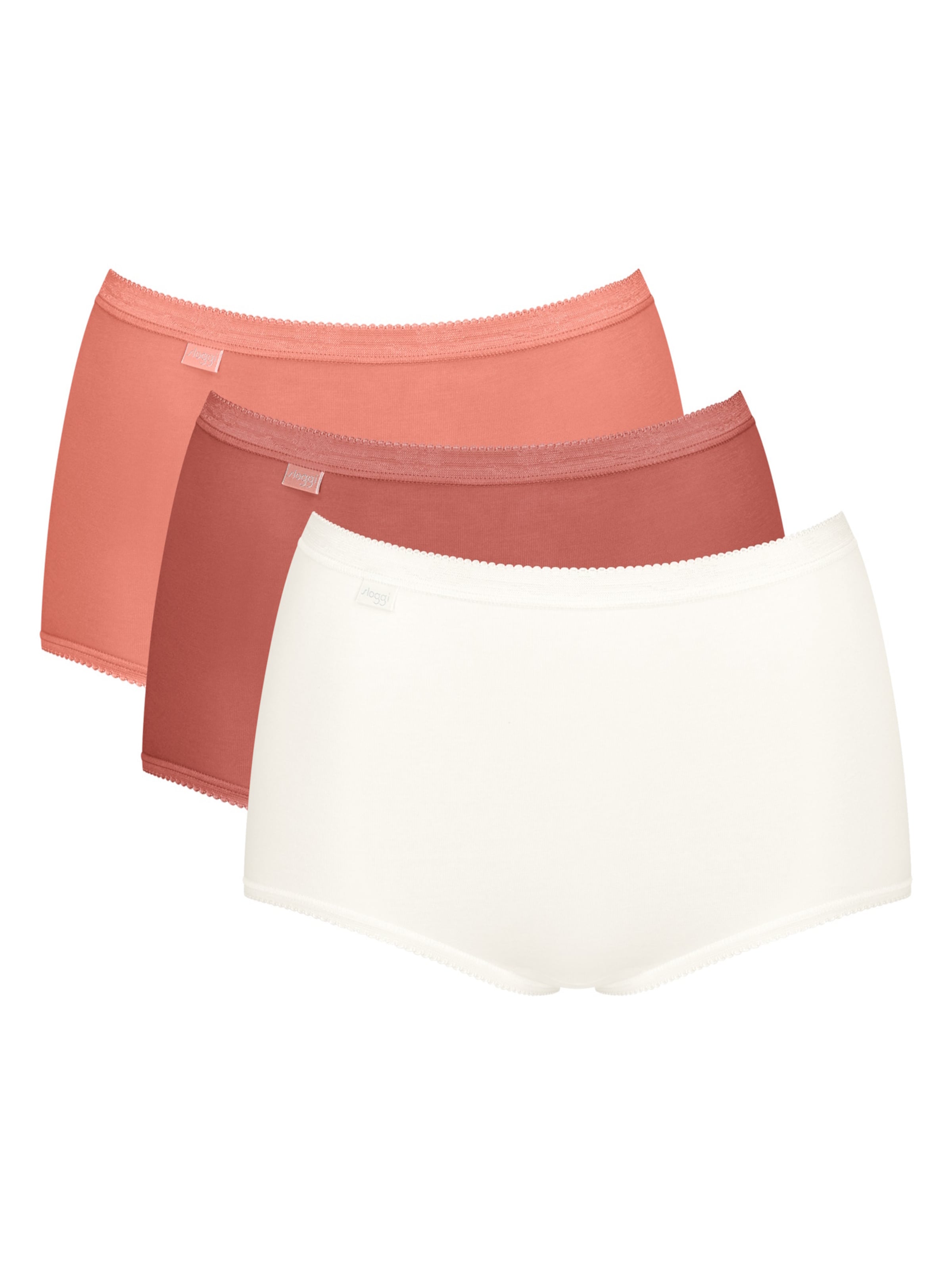 Panty 'Basic+ Maxi' di SLOGGI in rosso: frontale