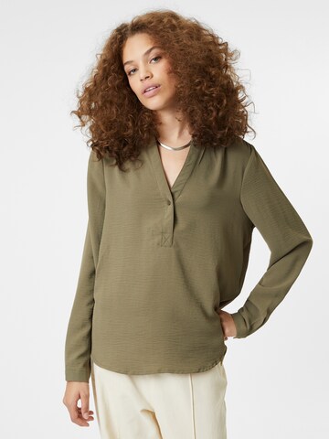 Camicia da donna di SELECTED FEMME in verde: frontale