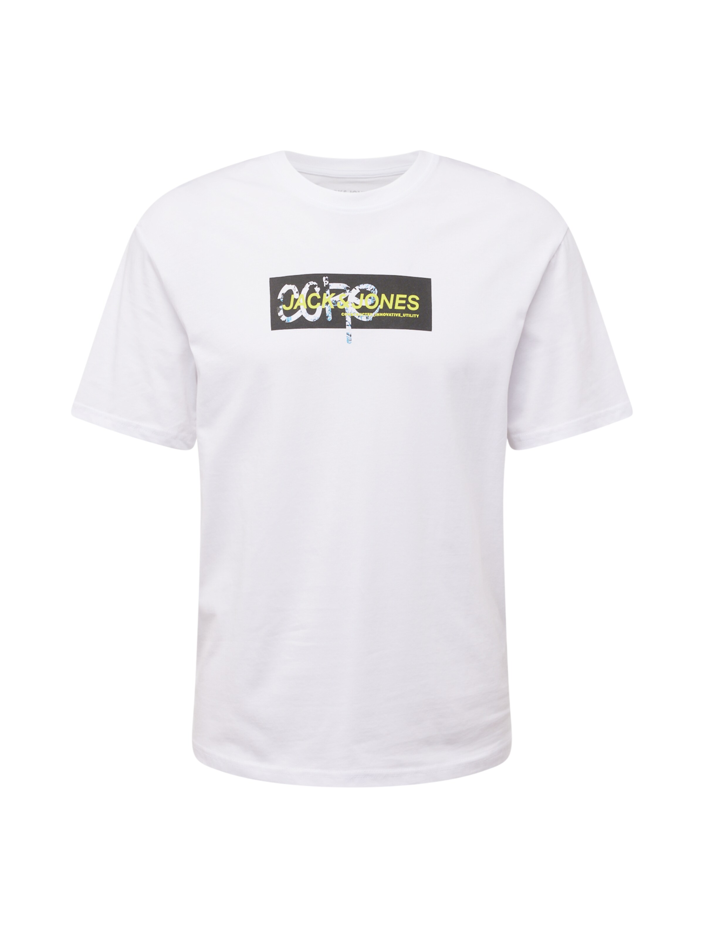 JACK & JONES T-Shirt 'JCOSummer' in Weiß: Vorderseite