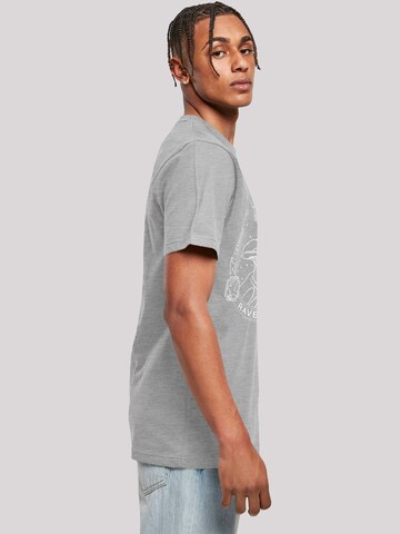 F4NT4STIC T-Shirt 'Harry Potter Ravenclaw Seal' in Grau