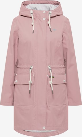 Schmuddelwedda Přechodný kabát – pink: přední strana