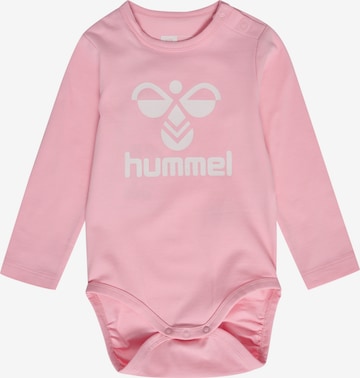 Hummel Romper/bodysuit 'Flips' in Pink: front