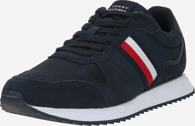 TOMMY HILFIGER Sneakers 'Runner Evo Mix Ess' in Navy / Red / White, Item view