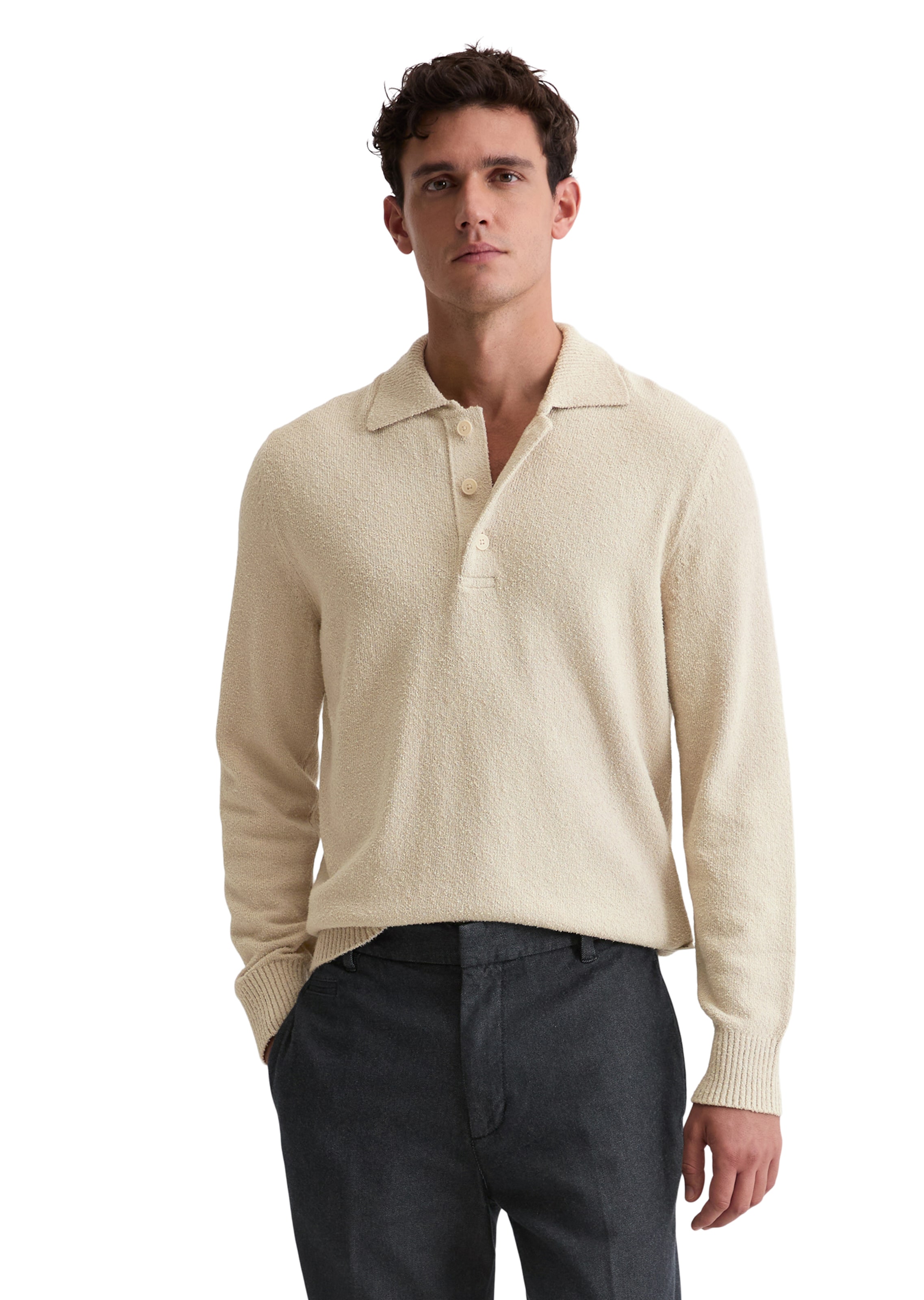 Marc O'Polo Pullover in Beige: Vorderseite