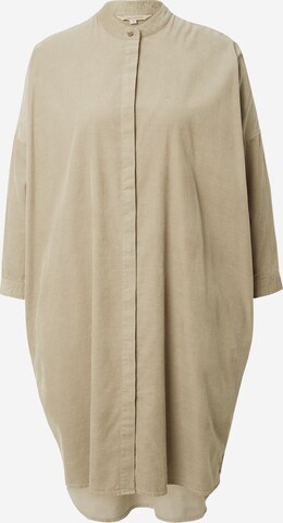 Robe-chemise Herrlicher en beige : devant