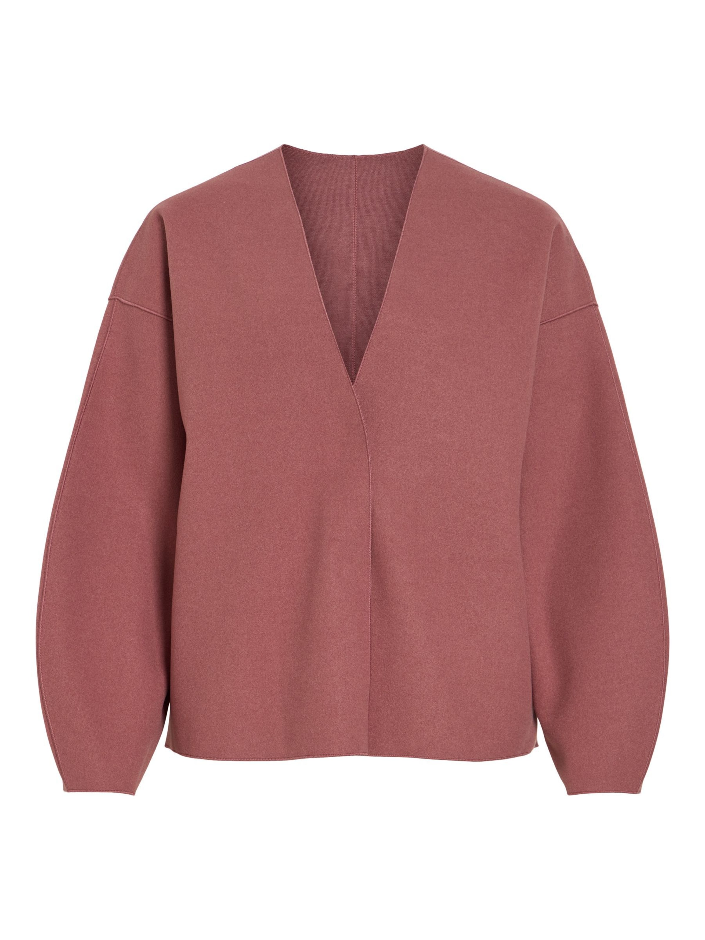 VILA Tussenjas 'VIJuice' in Bruin: voorkant