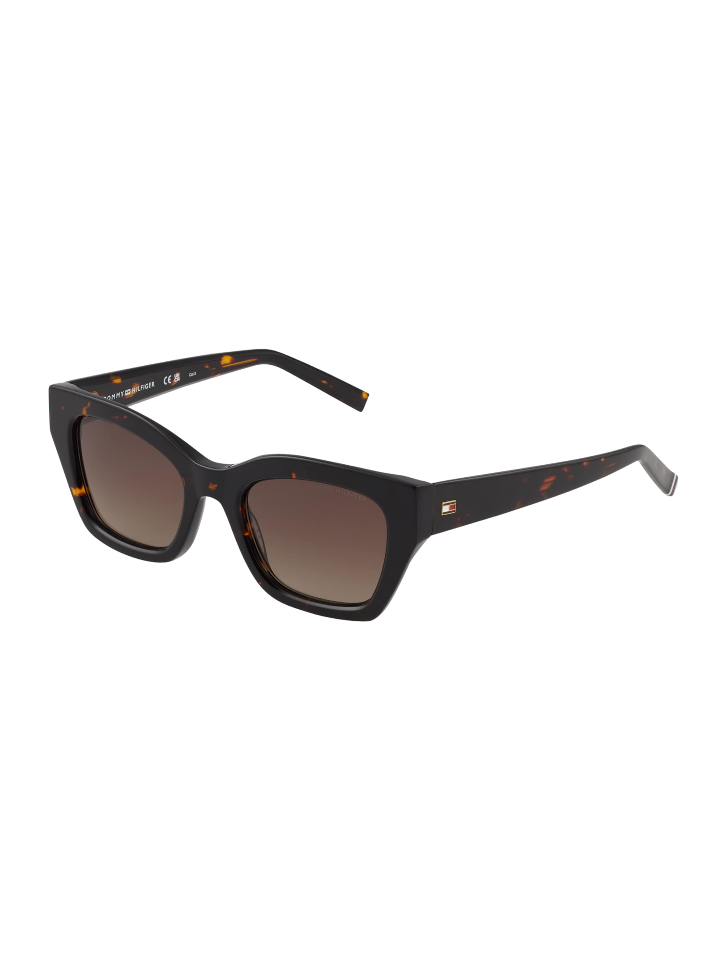 TOMMY HILFIGER Sunglasses in Brown: front