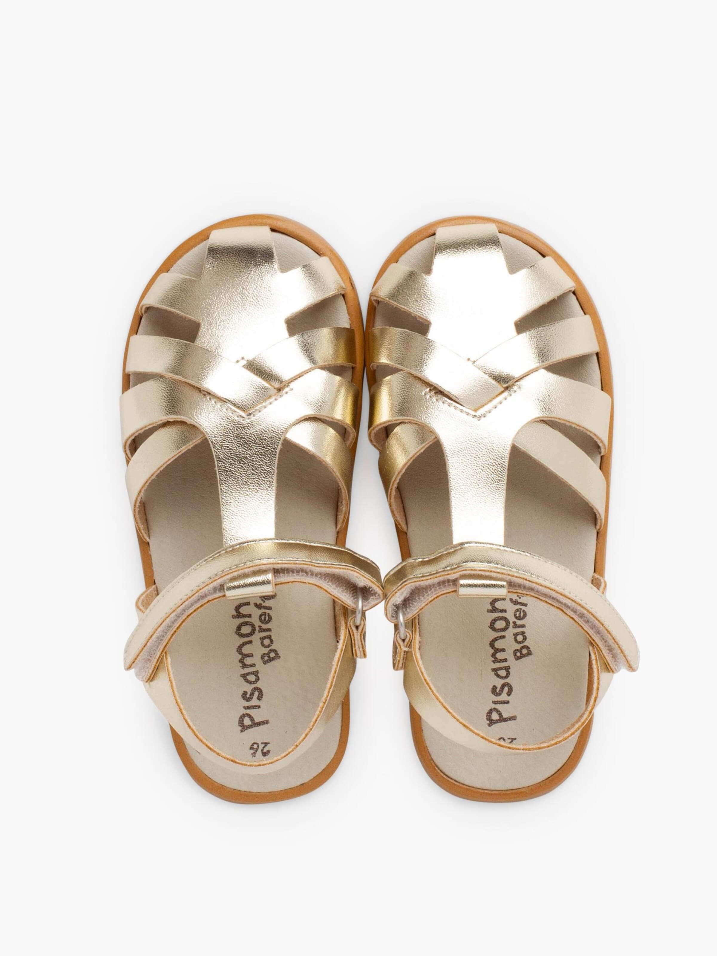 Pisamonas Sandal in Gold
