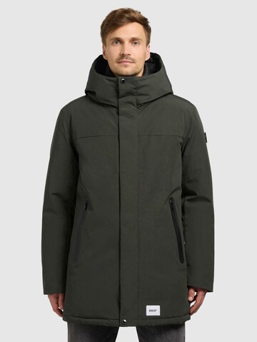 khujo - Casaco de inverno 'Kann' em verde: frente