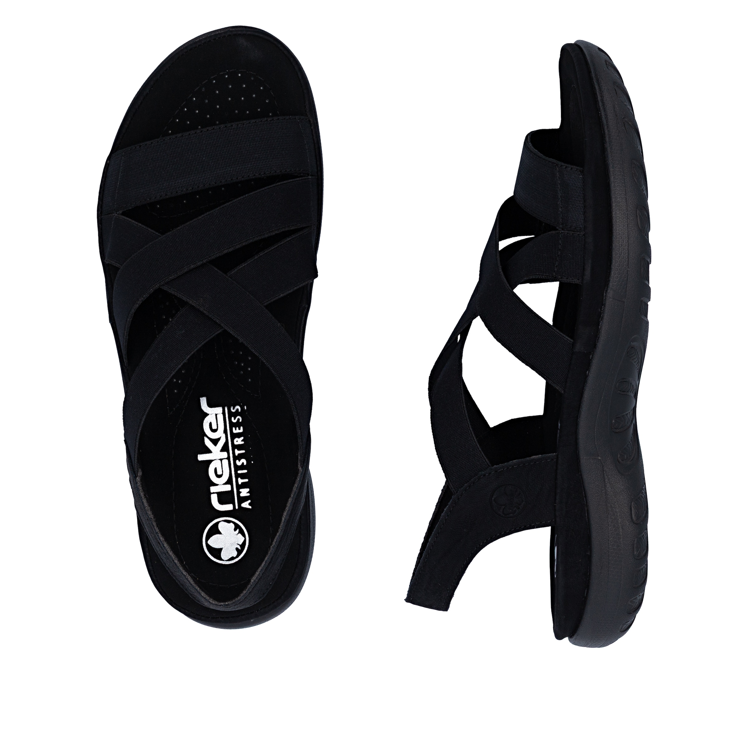 Mule '64857' Rieker en noir