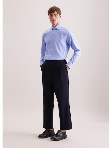 Coupe regular Chemise SEIDENSTICKER en bleu