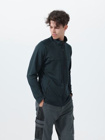 Youthup Sportstrickjacke in Grau