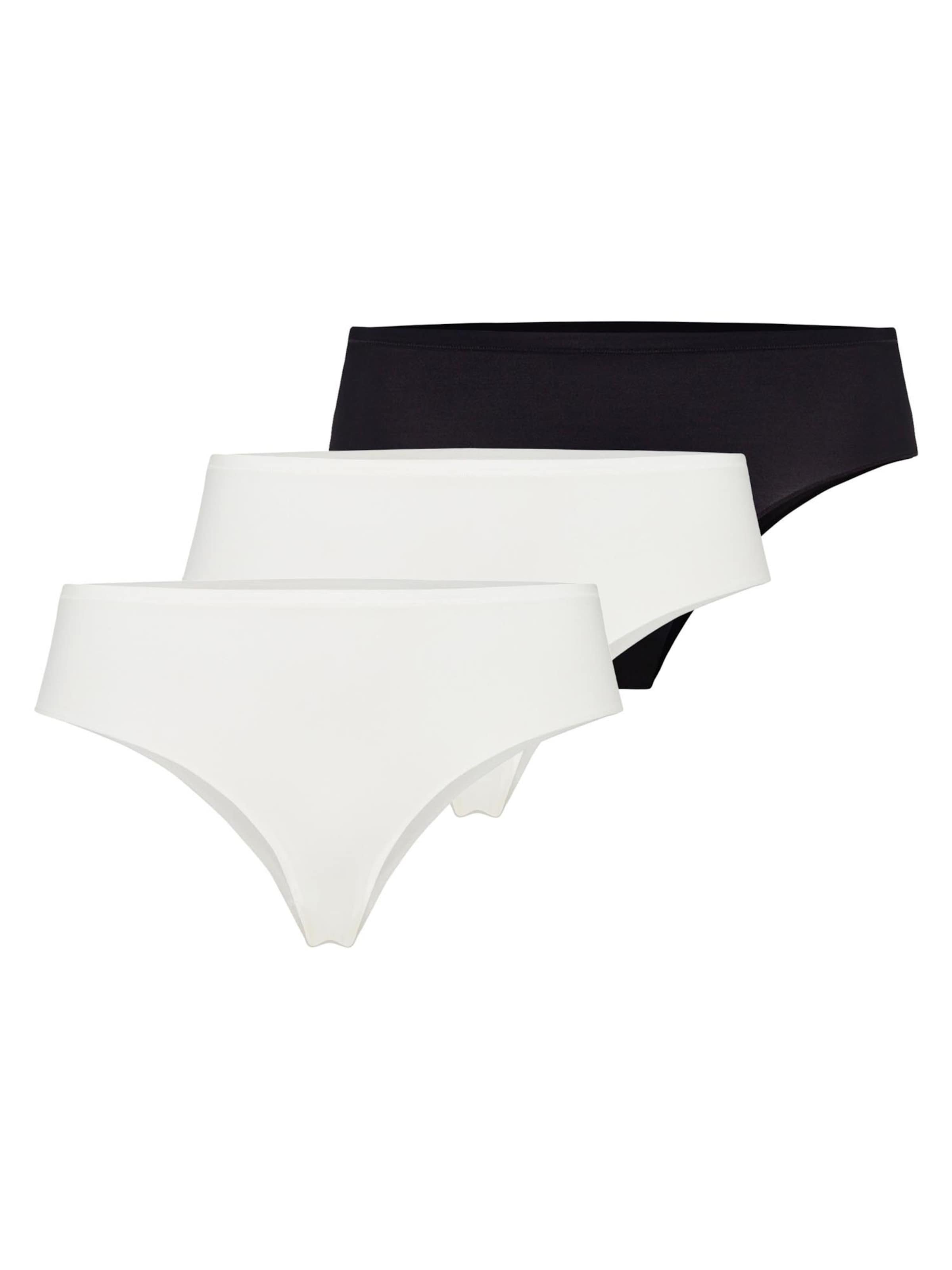 Hanro Slip 'Allure'‌‌ in Schwarz: Vorderseite