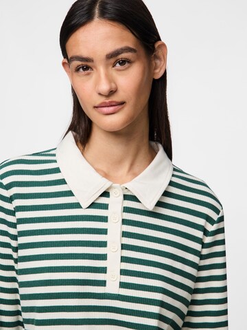PIECES Shirt 'PCDonna' in Green