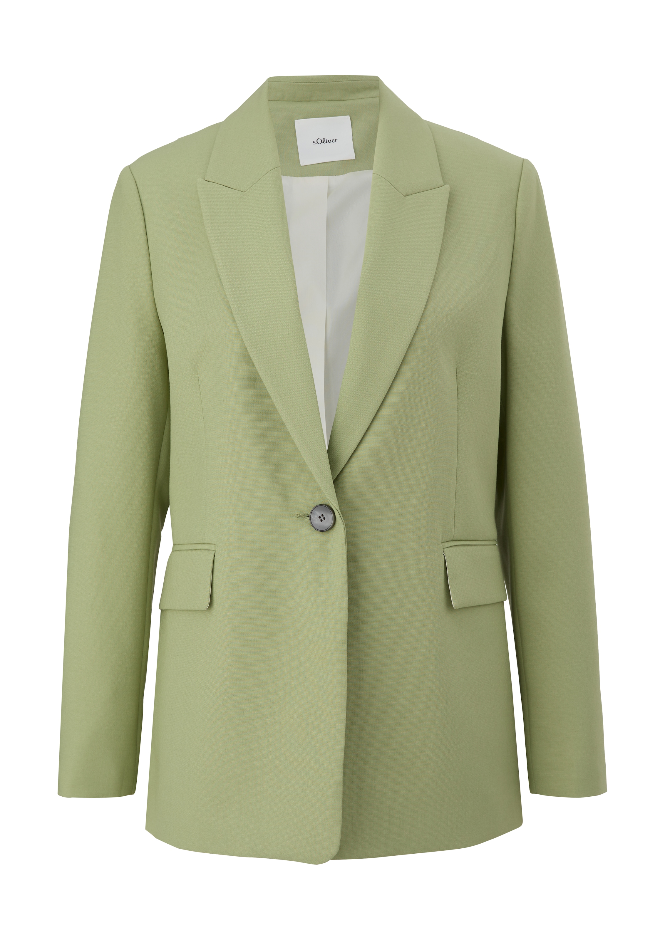 s.Oliver BLACK LABEL Blazer in Grün: Vorderseite