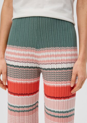 Wide Leg Pantalon s.Oliver en mélange de couleurs