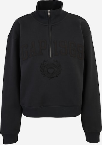 Gap Tall Свитшот в Черный: спереди