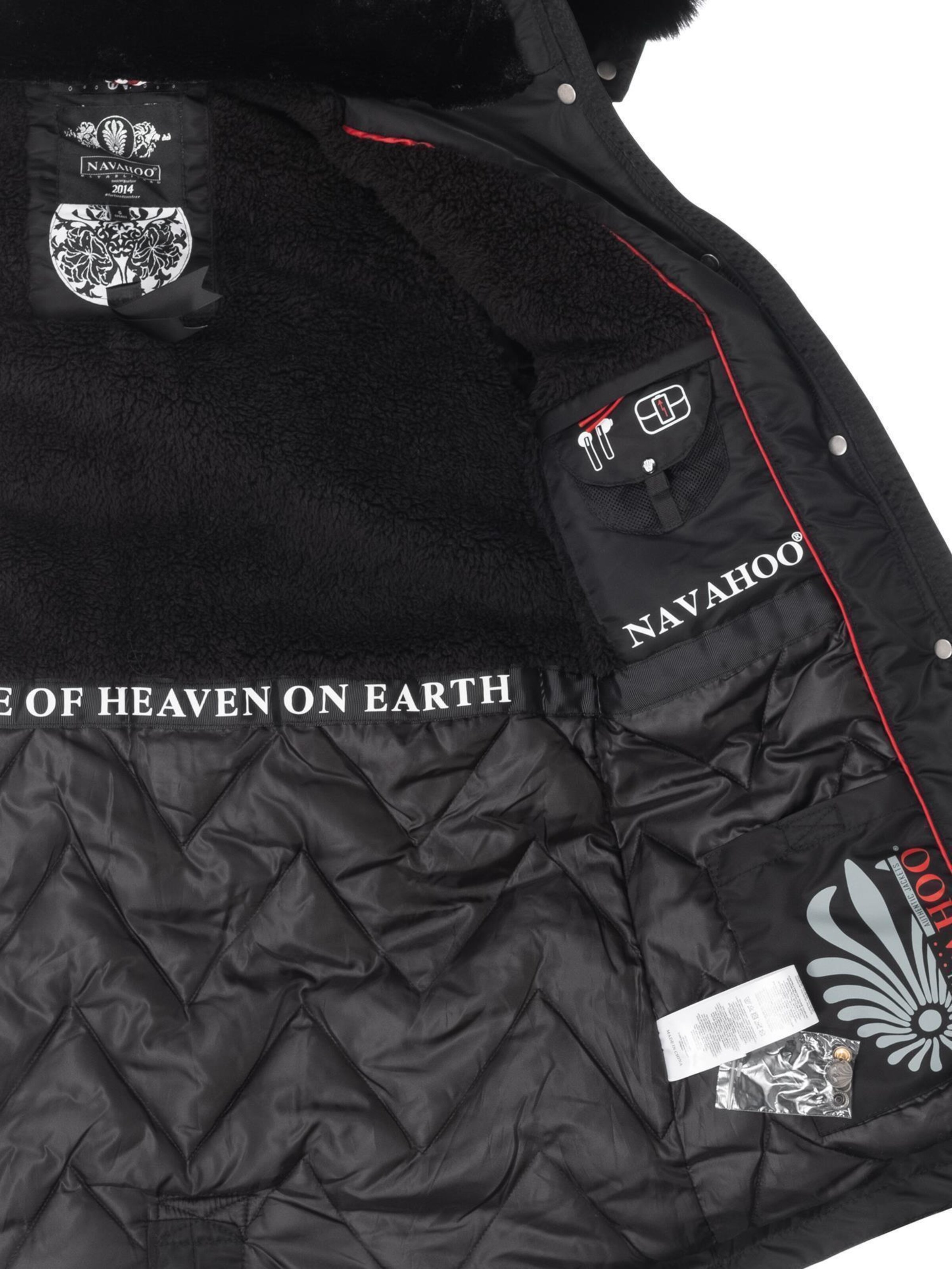 NAVAHOO Winter Parka in Black