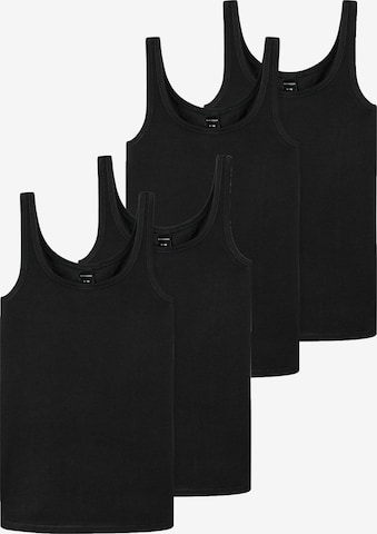SCHIESSER Undershirt in Black: front