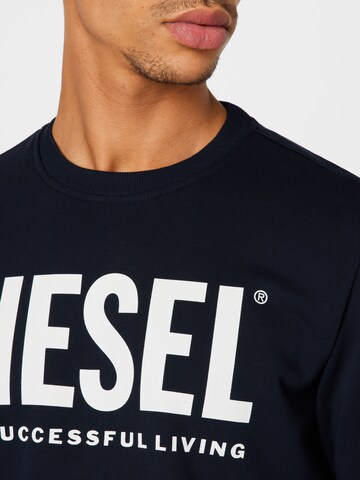 DIESEL Sweatshirt 'GIRK' in Blauw