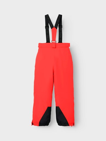 NAME IT Regular Weatherproof pants 'NKNSLOPE10' in Pink