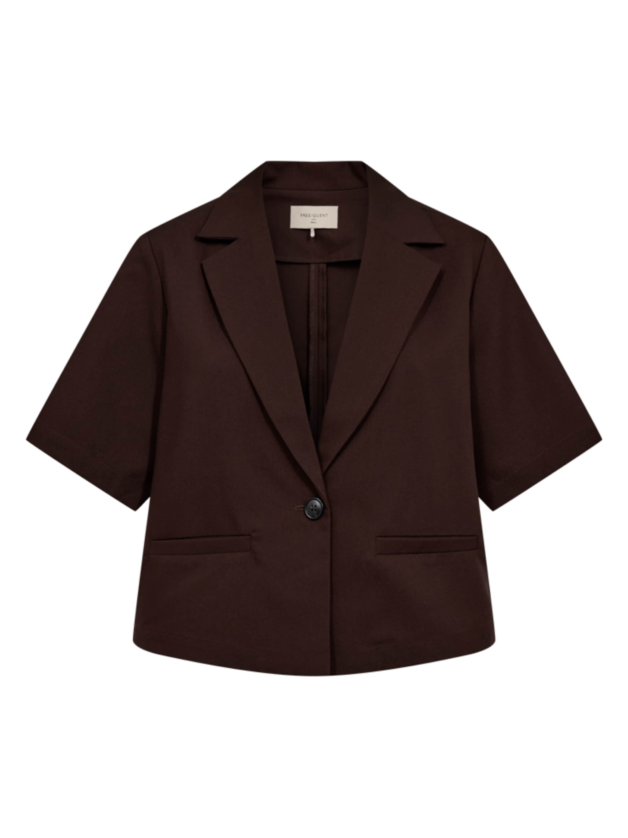 Freequent Blazer 'FQMaeve-blazer coffee bean'‌ in Braun: Vorderseite