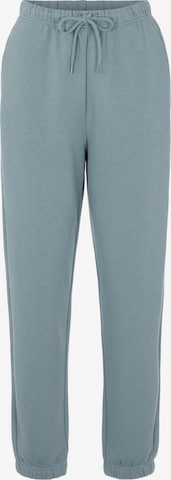 PIECES Tapered Pants 'Chilli' in Grey: front