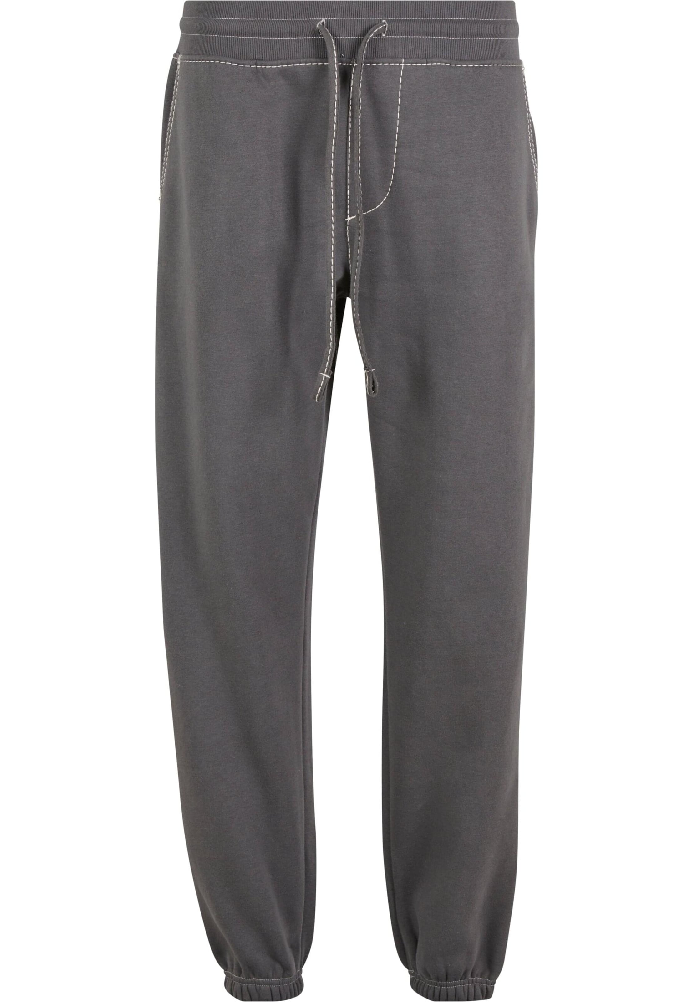 True Religion Alt kitsenev Püksid, värv hall: eest vaates