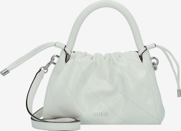 Borsa a mano 'Amys' di GUESS in bianco: frontale