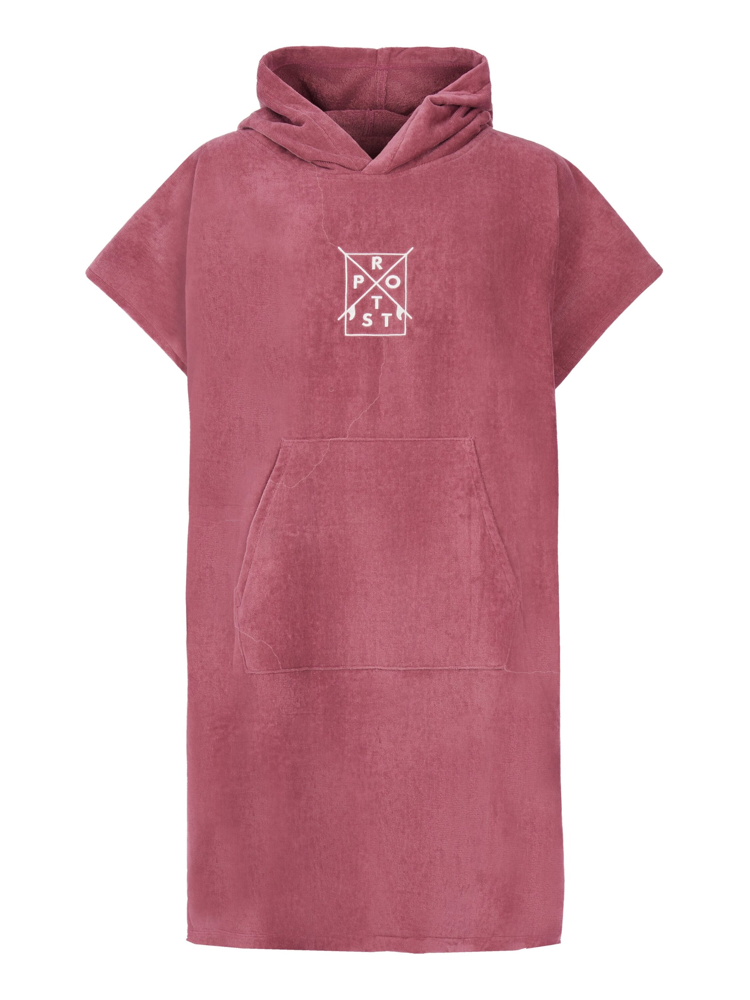 PROTEST Beach towel 'PRTDILEMMA' in Pink: front