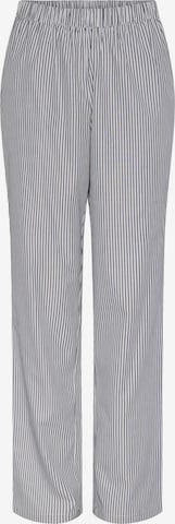 PIECES Loose fit Pants 'HOLLY' in Grey: front