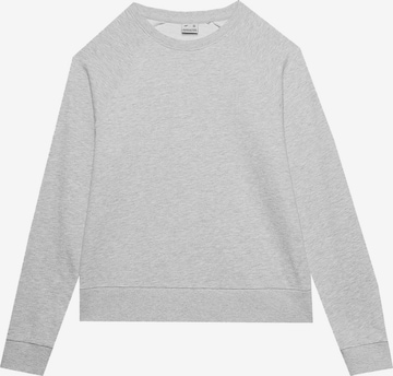 4F Sportief sweatshirt in Grijs: voorkant