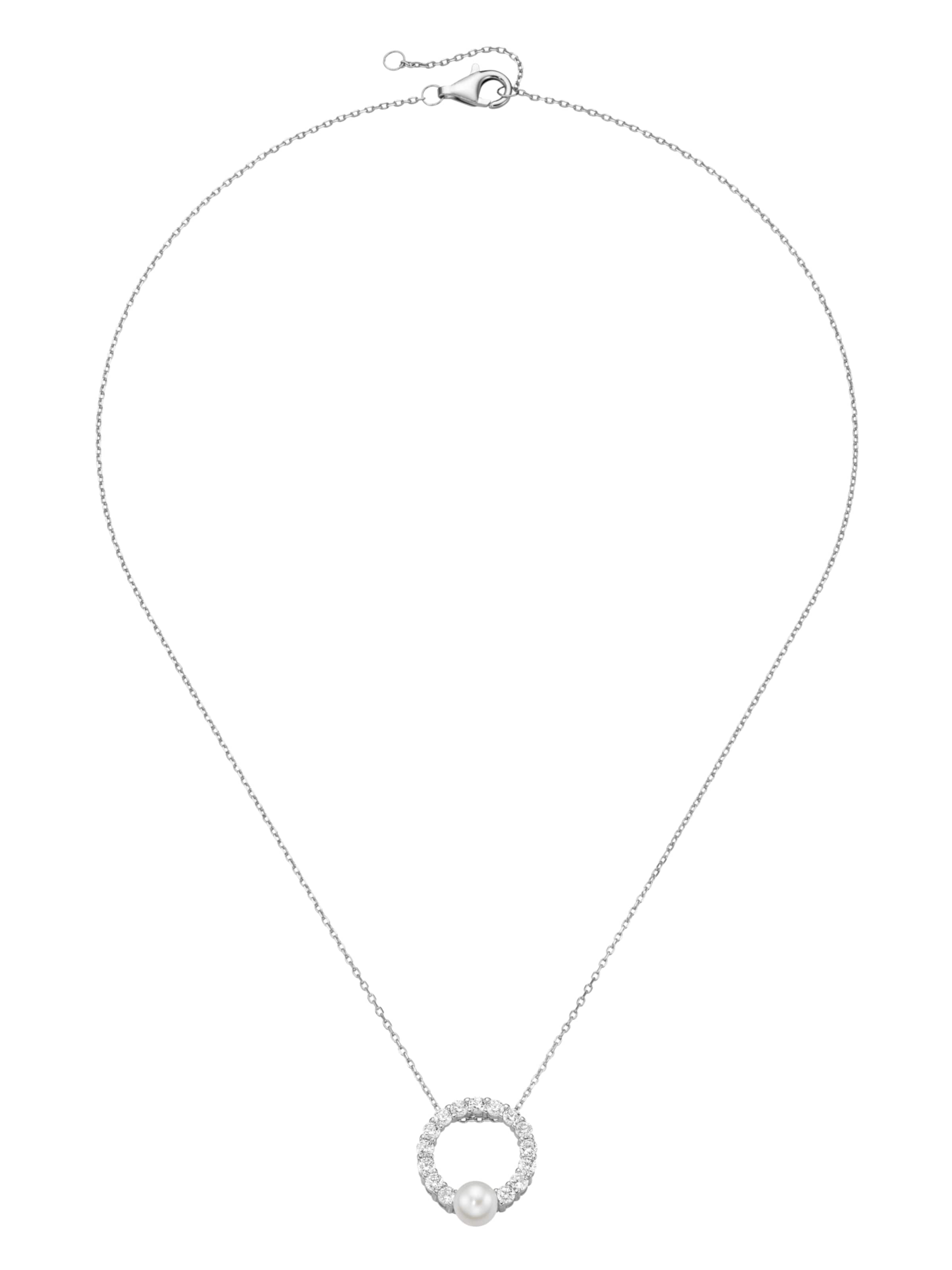 Collana di Smart Jewel in argento: frontale