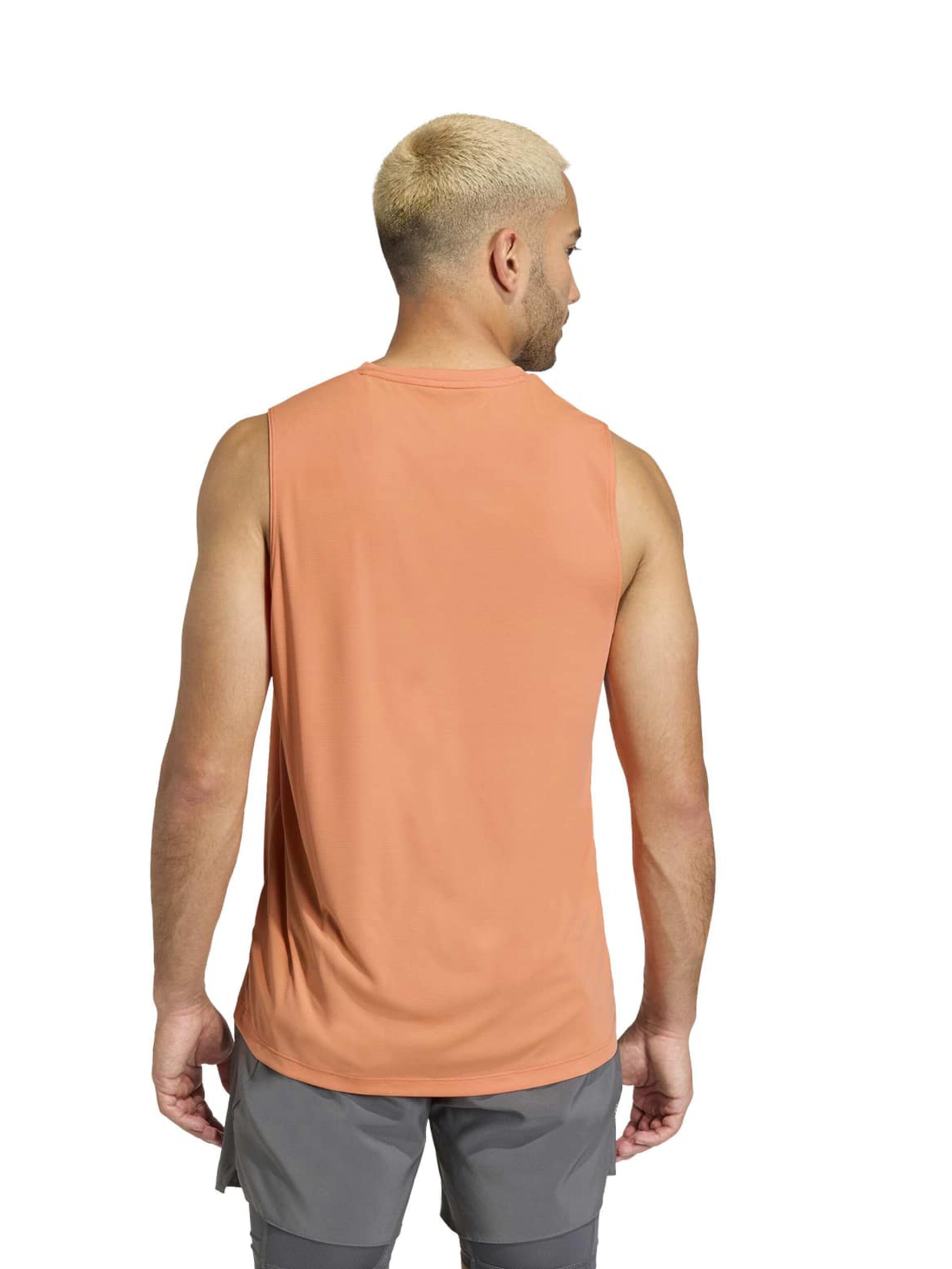 ADIDAS PERFORMANCE Λειτουργικό μπλουζάκι 'Ess' σε πορτοκαλί