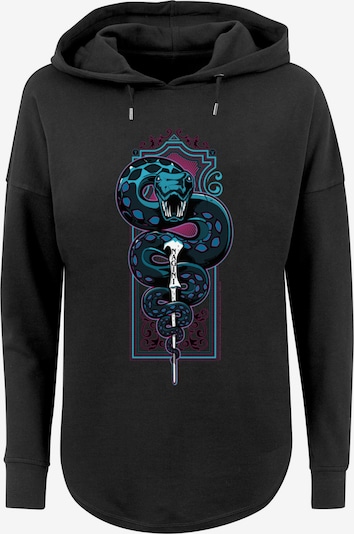 F4NT4STIC Sweat-shirt 'Harry Potter Neon Nagini' en bleu cyan / pétrole / bourgogne / noir, Vue avec produit