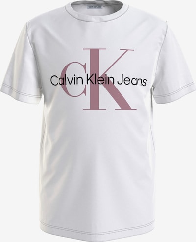 rózsaszín / fekete / fehér Calvin Klein Jeans Póló, Termék nézet