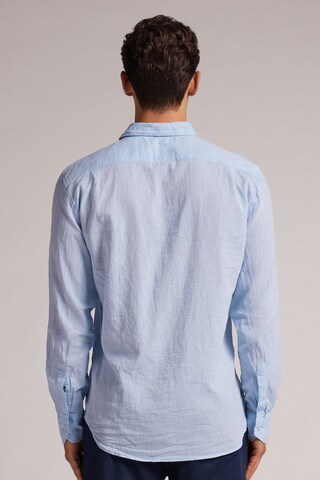 INTIMISSIMI Regular Fit Hemd in Blau