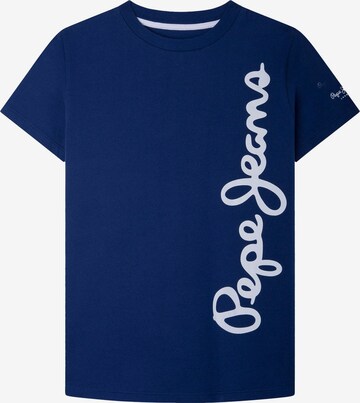 Pepe Jeans T-Shirt 'WALDO' in Blau: predná strana