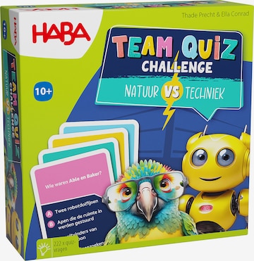 HABA Game ' Team Quiz Challenge ' in Mixed colors: front