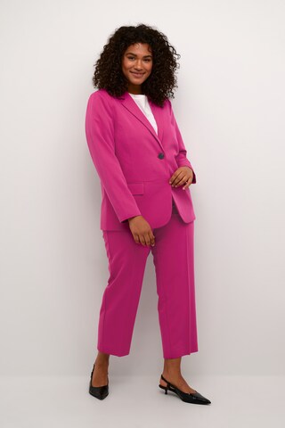 KAFFE CURVE Blazer 'Sakira' in Pink