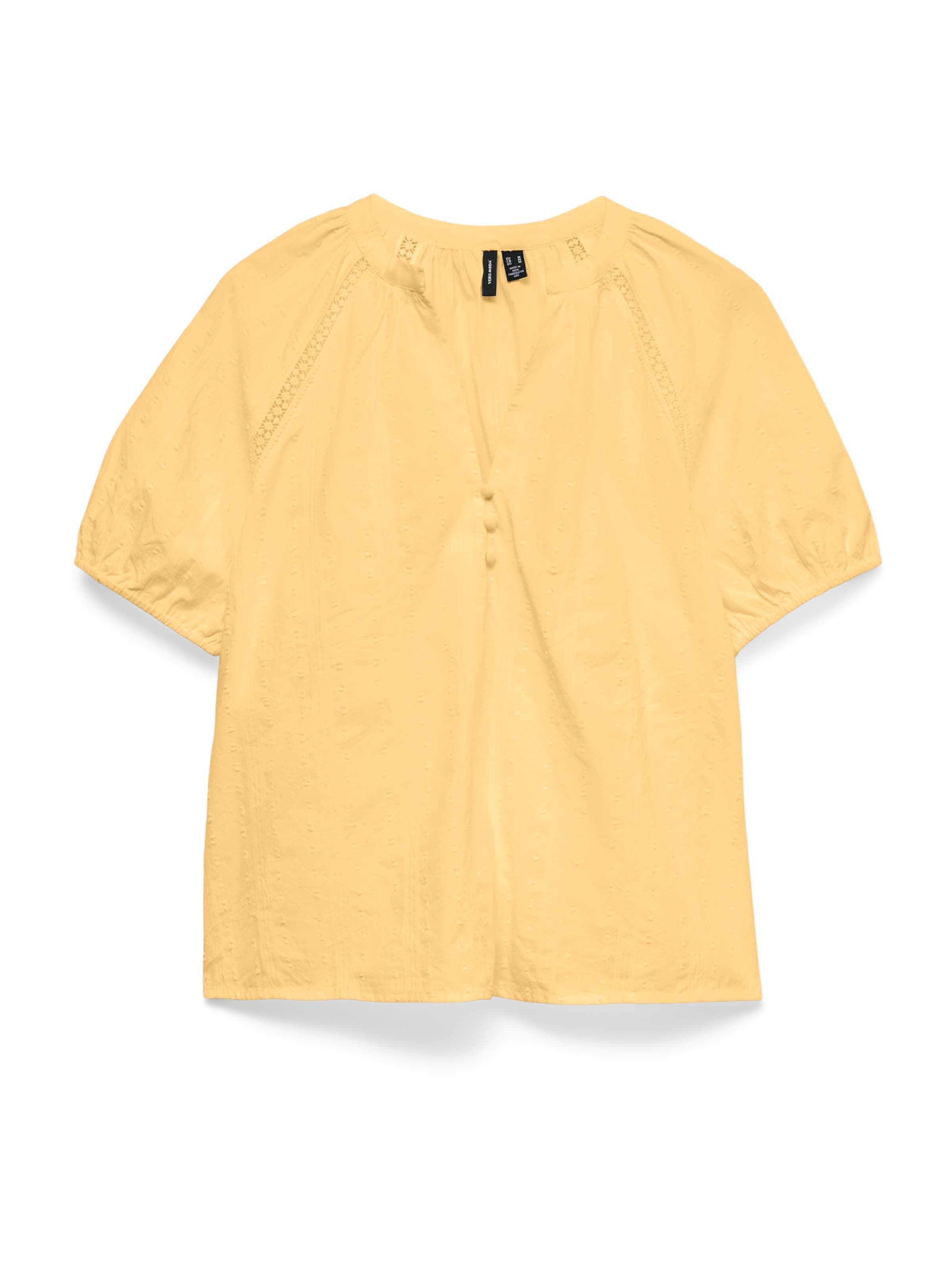 VERO MODA Bluza 'VMJUTTY' | rumena barva: sprednja stran