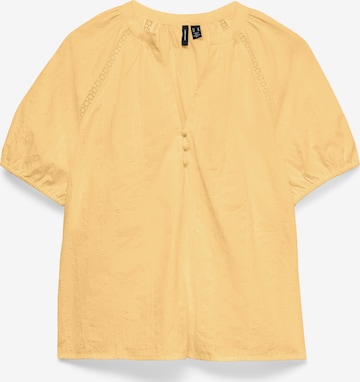 VERO MODA Bluza 'VMJUTTY' | rumena barva: sprednja stran