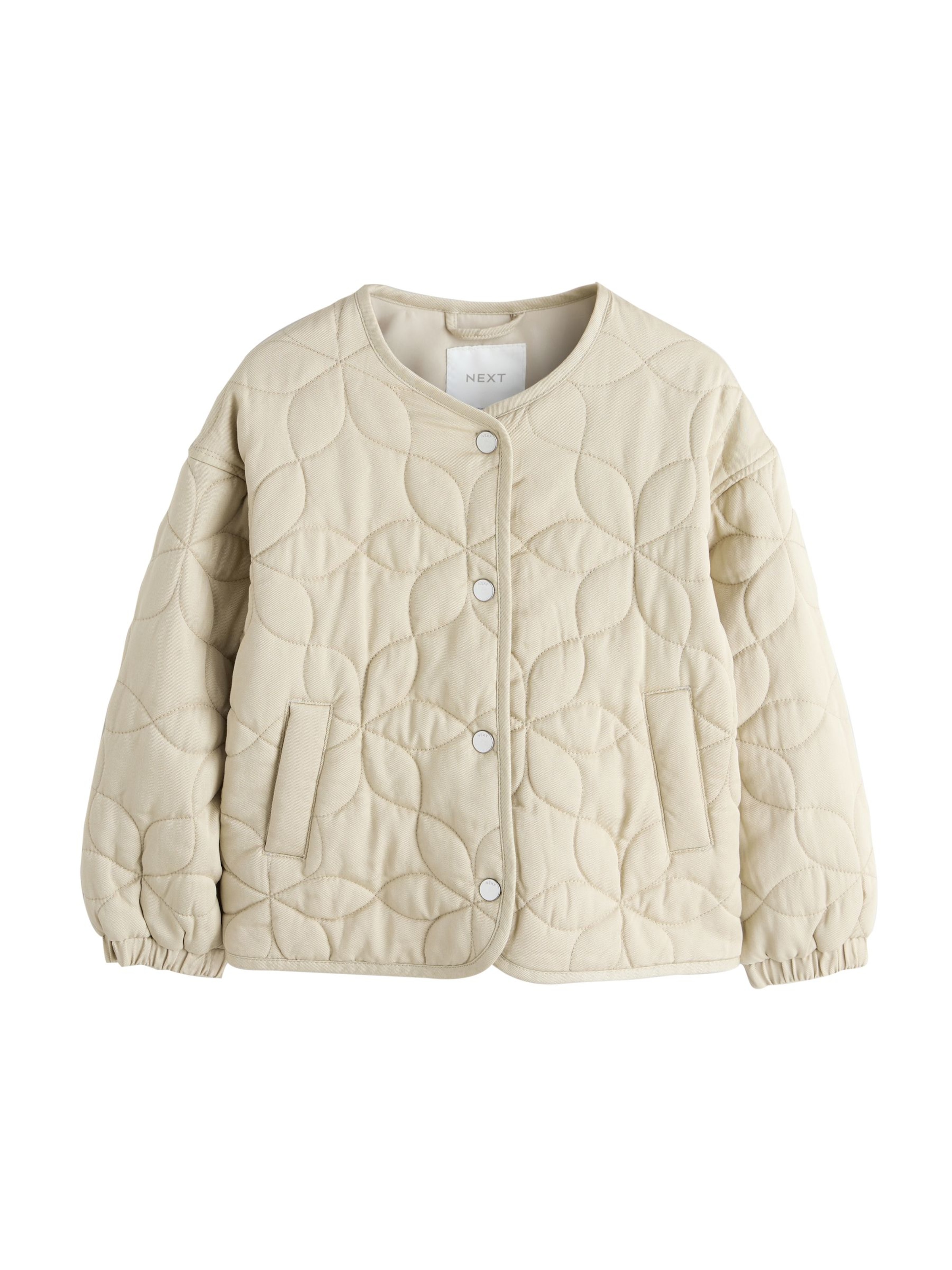 Next - Casaco meia-estação em bege: frente